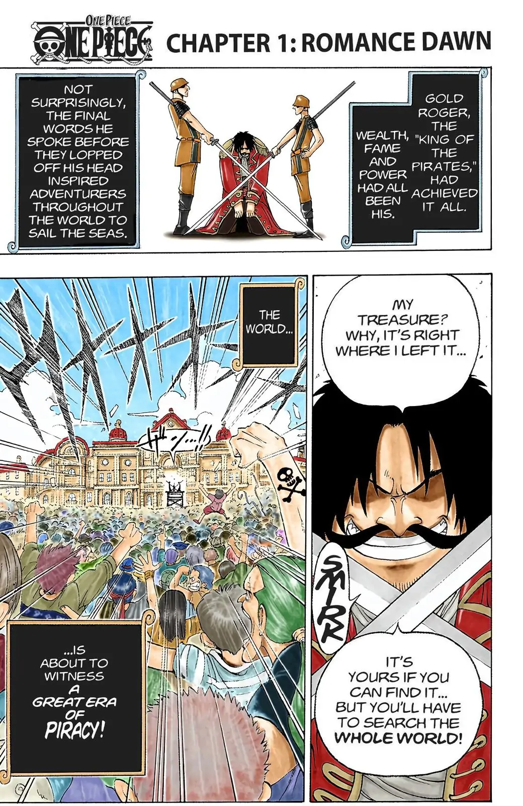 One Piece Digital Colored Chapter 1 image 04